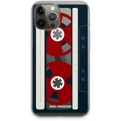Afbeelding van Case Company® hoesje geschikt voor iPhone 13 Pro Max Here&#039;s your tape Soft Cover Telefoonhoesje Bescherming aan alle Kanten en Schermrand