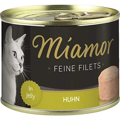 Afbeelding van 6x185g Kip Miamor Fijne Filets Kattenvoer