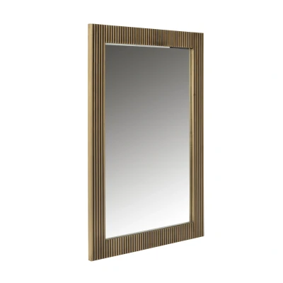 Afbeelding van Richmond Interiors Ironville Gouden Spiegel Rechthoek