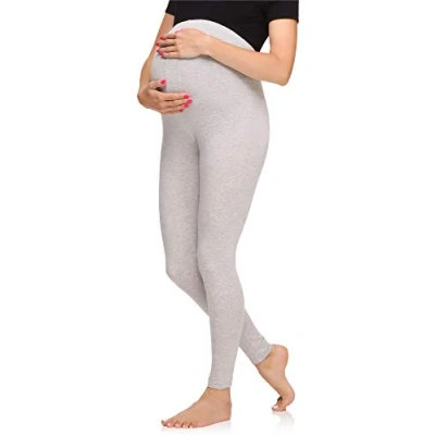 Afbeelding van Merry Style MS MS10 297 LE 2Pack Dames Zwangerschapsleggings Leggings Sport Vrijetijdsbroek Lang Viscose Sporbroek Yogabroek Gemêleerd S