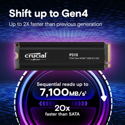 Afbeelding van Crucial P310 1 TB M.2 PCI Express 4.0 NVMe