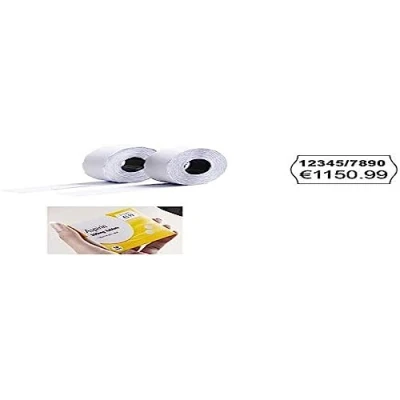 Afbeelding van Avery Plr1626 Etiketten Voor Prijstang Non permanent, Ft 26 X 16, 12 000 Etiketten, Wit