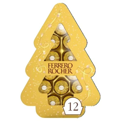 Afbeelding van Ferrero Rocher Xmas Tree, doos van 150 g chocolade