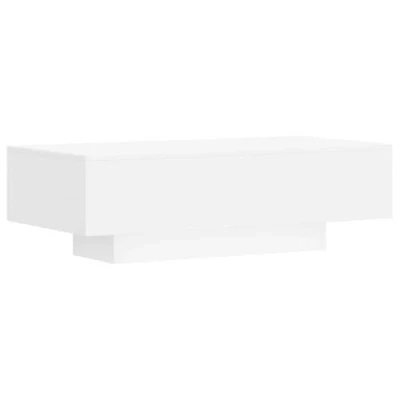 Image de vidaXL Table basse blanc 100x49,5x31 cm bois d&#039;ingénierie833889