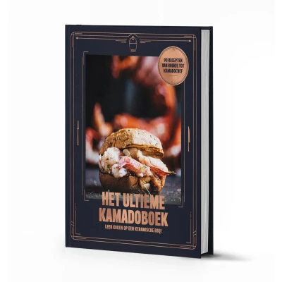Afbeelding van Pig Butts Uitgeverij Het Ultieme Kamado Kookboek Blauw Accessoires