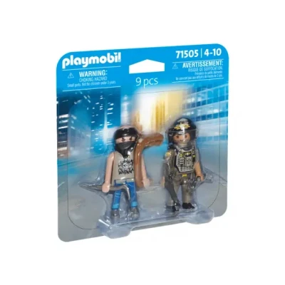 Afbeelding van Playmobil Tactische Politie Eenheid &amp; Bandiet 71505