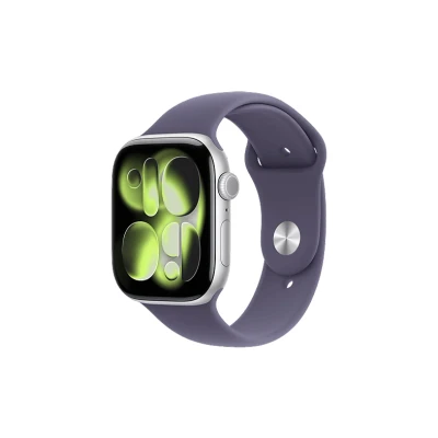 Afbeelding van Apple Watch Series 11 42mm Zilver Sportband S/M