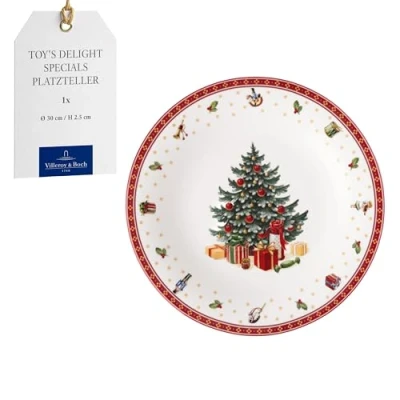 Afbeelding van Villeroy &amp; Boch Toy&#039;s Delight Specials Onderbord 30 Cm Gebroken Wit