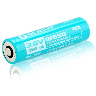 Afbeelding van 1 Stuk Olight 18650 3500mAh oplaadbaar accu voor S30R II / III S2R Baton