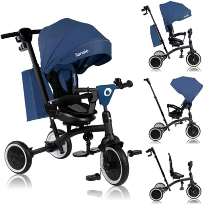 Afbeelding van Lionelo Tris Plus Driewieler Kinderfiets 2 in 1 tot 5 Jaar 25 kg