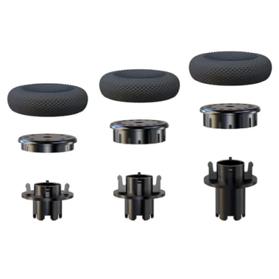Afbeelding van EXknight In hoogte verstelbare Thumbsticks voor DualSense Edge controller, 1 lage maat (2 hoogte), middelgrote (4 hoge hoogte)