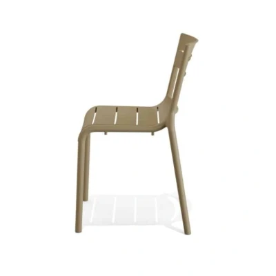 Afbeelding van Stapelbare kantinestoel 114 Beige