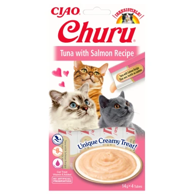 Afbeelding van Inaba Churu Tuna / Salmon 56 GR