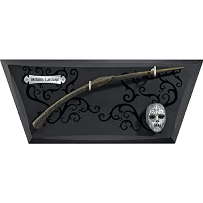 Afbeelding van Noble Collection Harry Potter Bellatrix Lestrange / van Detta Toverstaf Toverstok met Display Replica