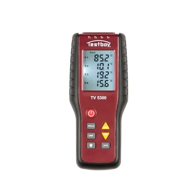 Afbeelding van Testboy TV 5300 4 kanaals thermometer 200 +1372 C
