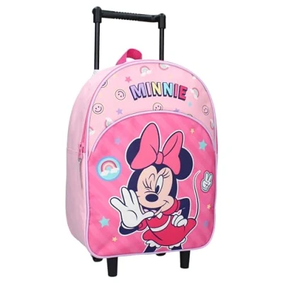 Afbeelding van Trolley Backpack Minnie Mouse Glam It Up, Roze (W), M, casual, informeel