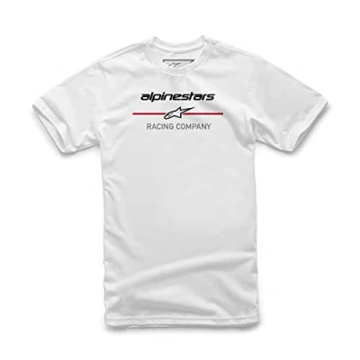 Afbeelding van Alpinestars Bettering T shirt Met Korte Mouwen Wit S Man