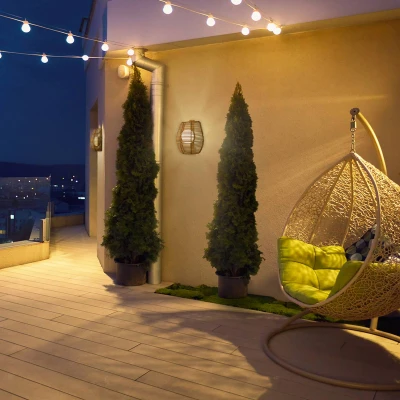Afbeelding van Newgarden Bossa LED buitenwandlamp