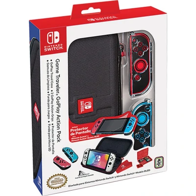 Afbeelding van Blackfire Nns82 Goplay Switch hoes En Accessoirepakket Transparant