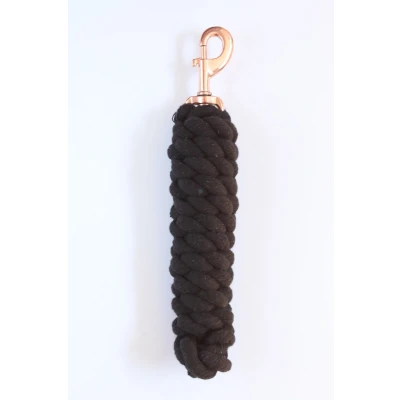 Image de HB Corde pour Licol Rose Gold Mousqueton Noir