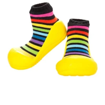 Afbeelding van Attipas babyschoentjes Rainbow Geel Maat: 25,5 (15,5 cm)