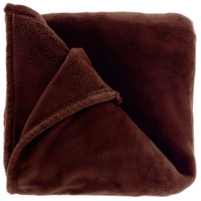 Afbeelding van Unique Living Plaid Claudi 130x160cm Brown