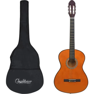 Afbeelding van vidaXL Gitaar klassiek beginner met tas 4/4 39&quot;