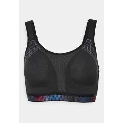 Afbeelding van triaction by Triumph Cardio Cloud Sportbh met high support, Dames, Maat: 70F, Black