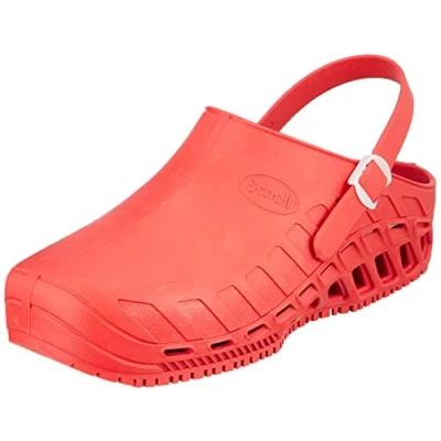 Afbeelding van Scholl Clog EVO, gesloten neus, dames, Rood