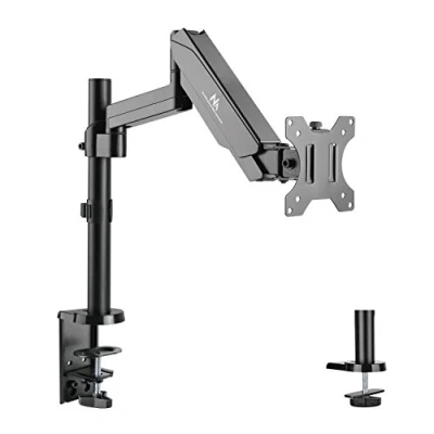 Afbeelding van Maclean MC 775 monitorstandaard met gasveer, 17 &quot; 32&quot; dubbele arm 8 kg