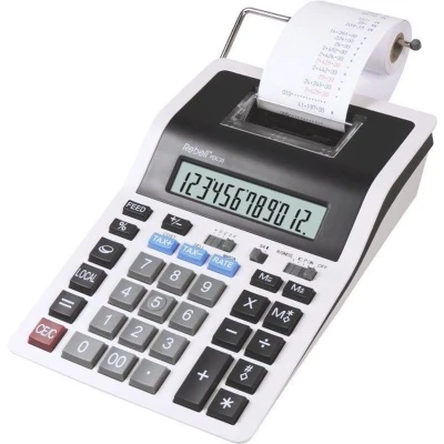Afbeelding van Rebell Re Pdc20 Wb Printcalculator Wit/Zwart