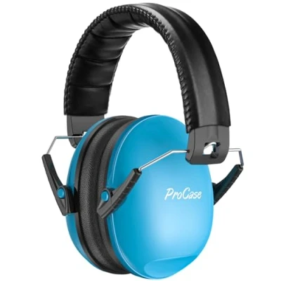 Afbeelding van ProCase Oorbeschermers voor kinderen, NRR 21 dB, Blauw