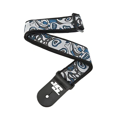 Afbeelding van D&#039;Addario Accessories Joe Satriani Gitaarriem Accessoires voor elektrische gitaar, akoestische gitaarband, gitaarband en basgitaarband Souls of