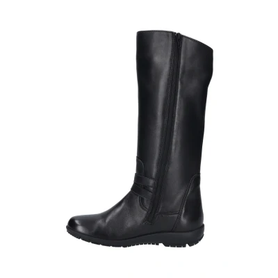 Afbeelding van Josef Seibel Charlotte Laarzen, Dames, Maat: 36, Schwarz Leer