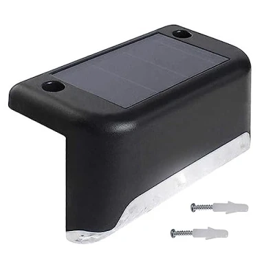 Afbeelding van Maclean Tuinlamp Solar LED lampen IP44, 4000K, Ni MH 100 mAh Tuinlampen voor balkon trap Buiten lamp oprit