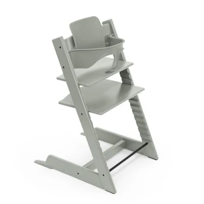 Afbeelding van Stokke Tripp Trapp kinderstoel, gletsjergroen inclusief stoel + babyset2 voor kinderen van 6 36 maanden verstelbaar, ergonomisch en gemakkelijk schoon te maken