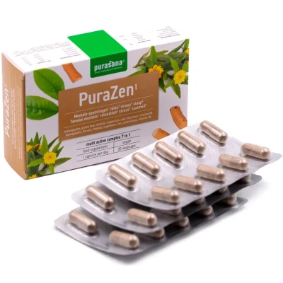 Afbeelding van 15% korting Purasana PuraZen 30 capsules