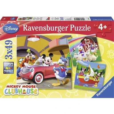 Afbeelding van Ravensburger Mickey Mouse, 3x49st.