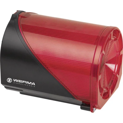Afbeelding van Werma Signaltechnik Combi signaalgever 444.110.68 Rood 230 V/AC 114 dB