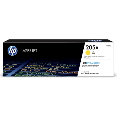 Afbeelding van HP Tonercartridge CF532A 205A geel