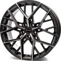 Afbeelding van BORBET 5 gat 18duim 112mm lichtmetalen Velg BY mat titanium vooraan gepolijst 497653