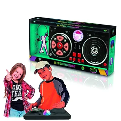 Afbeelding van Tachan DJ Set Met Koptelefoon Voor kinderen Discobol