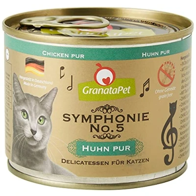 Afbeelding van 12x200g GranataPet Symphonie Kip Puur Kattenvoer