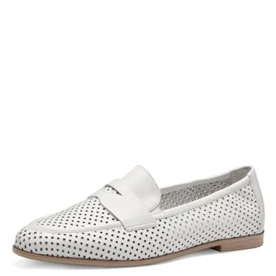 Image de Tamaris Femme 1 24210 42 Mocassin, Structure Blanche, 41 EU