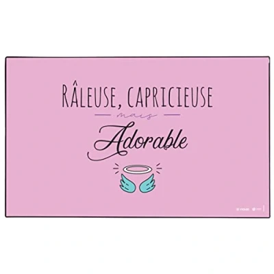 Afbeelding van Viquel Bureauonderlegger voor kinderen of volwassenen Bureaubescherming Limited Edition Roze