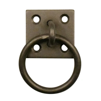 Afbeelding van Good in Style Kettingring op plaat 51x51mm blank gelakt