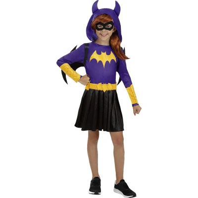 Afbeelding van FUNIDELIA Batgirl Superhero Girls DC Kostuum Maat: 97 104 cm