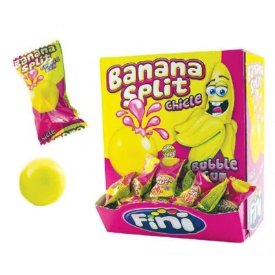 Afbeelding van Snoep Banana Split Gum Fini