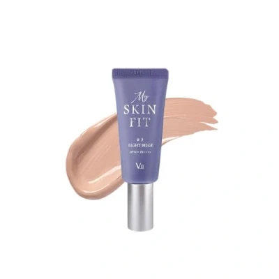 Afbeelding van [VILLAGE11FACTORY] MY Skin FIT BB CREAM #3 LIGHT BEIGE (20 ml) Koreaanse verzorging Hyaluronzuur en Centella Asiatica Collageen Booster Lichte hydraterende textuur Glass Glow