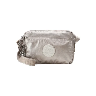 Afbeelding van Kipling Abanu Schoudertas, Dames, Maat: One Size, Metallic grey
